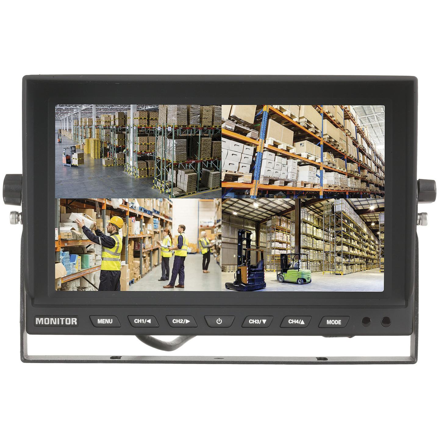 9 inch LCD Monitor with 4 Channel DVR