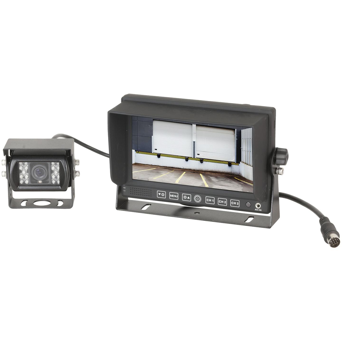 Wired Reversing Camera Kit with 7 LCD Screen