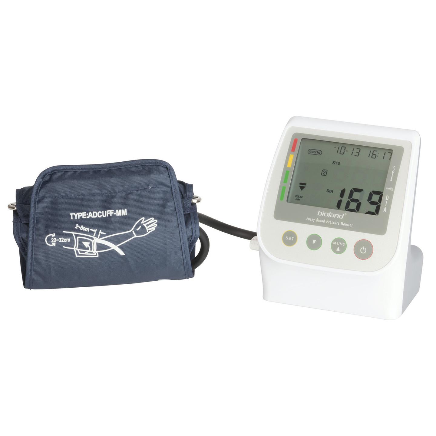 MONITOR BLOOD PRESSURE UPPER ARM AUT LCD