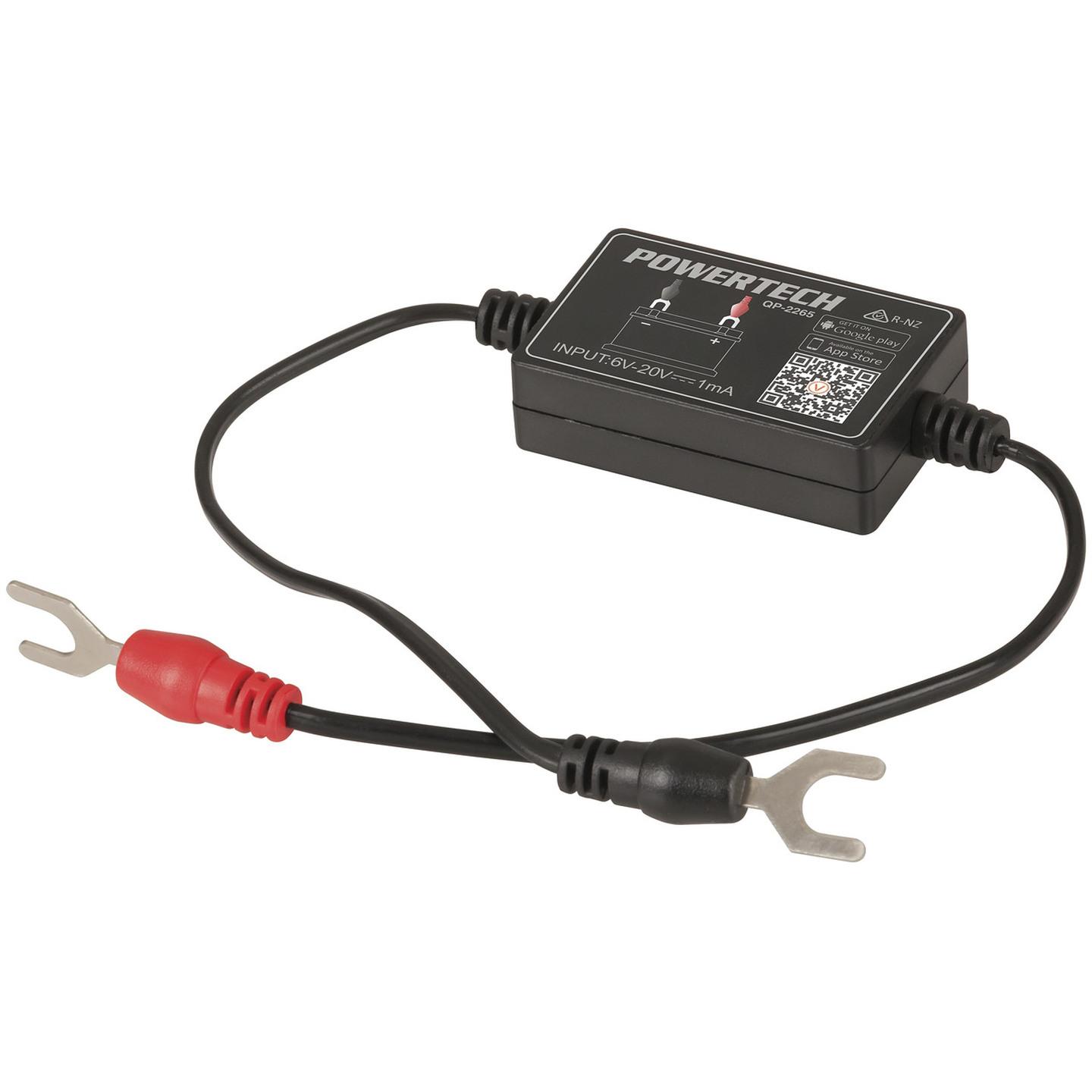 12V Battery Monitor with Bluetooth Technology
