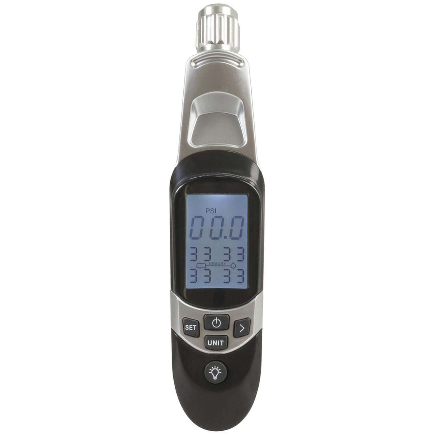 Tyre Pressure Gauge with Deflation Function