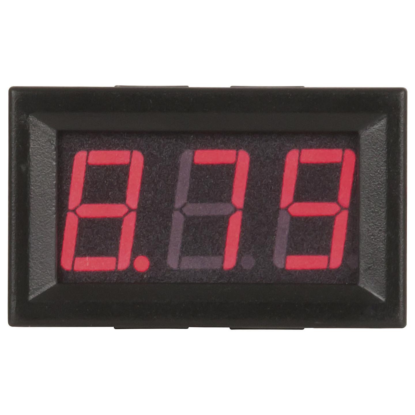 Self-Powered Red LED Voltmeter
