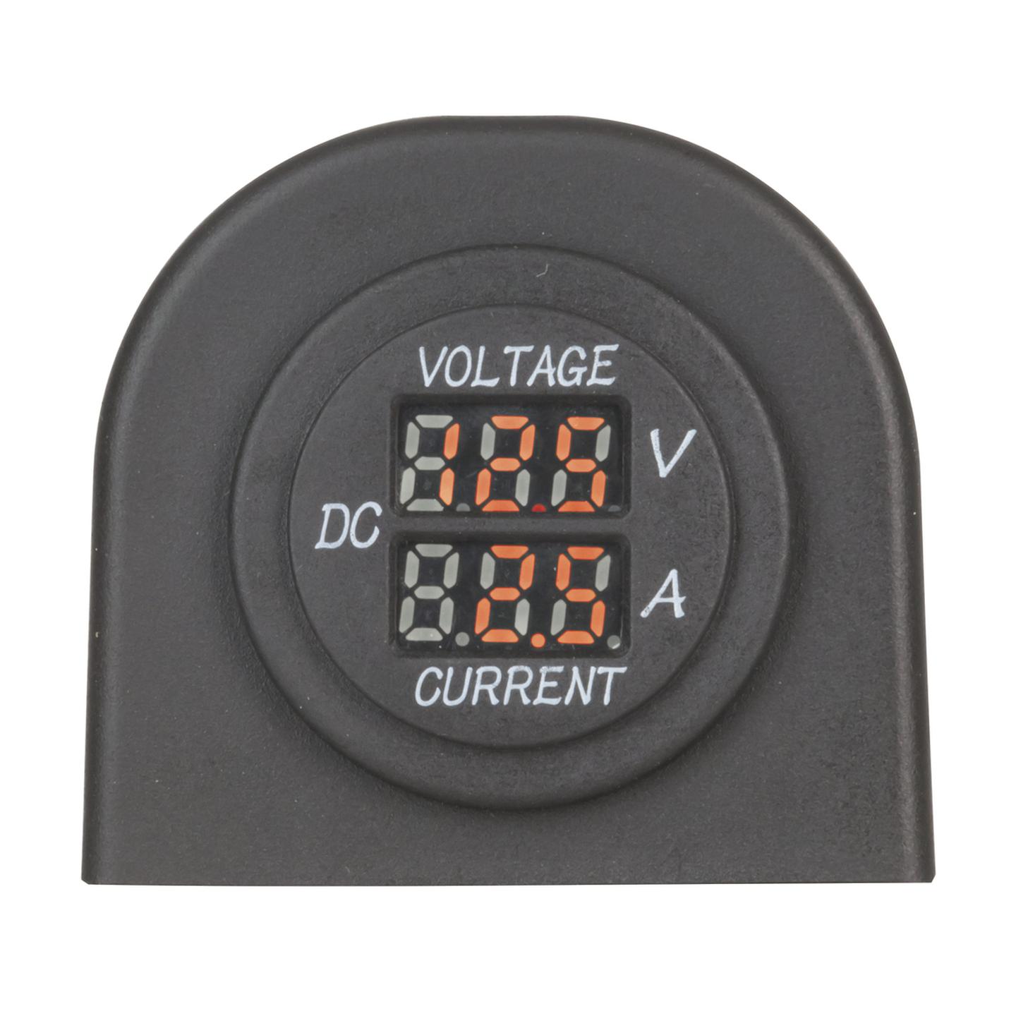 Panel/Surface Mount LED Voltmeter and Ammeter