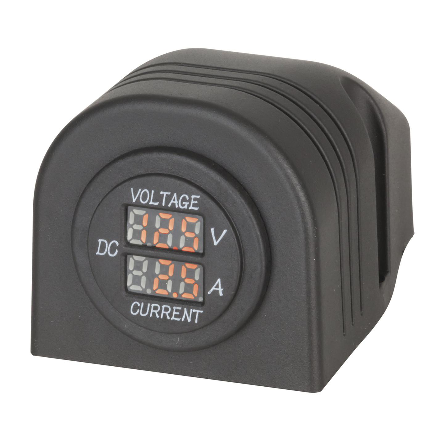 Panel/Surface Mount LED Voltmeter and Ammeter