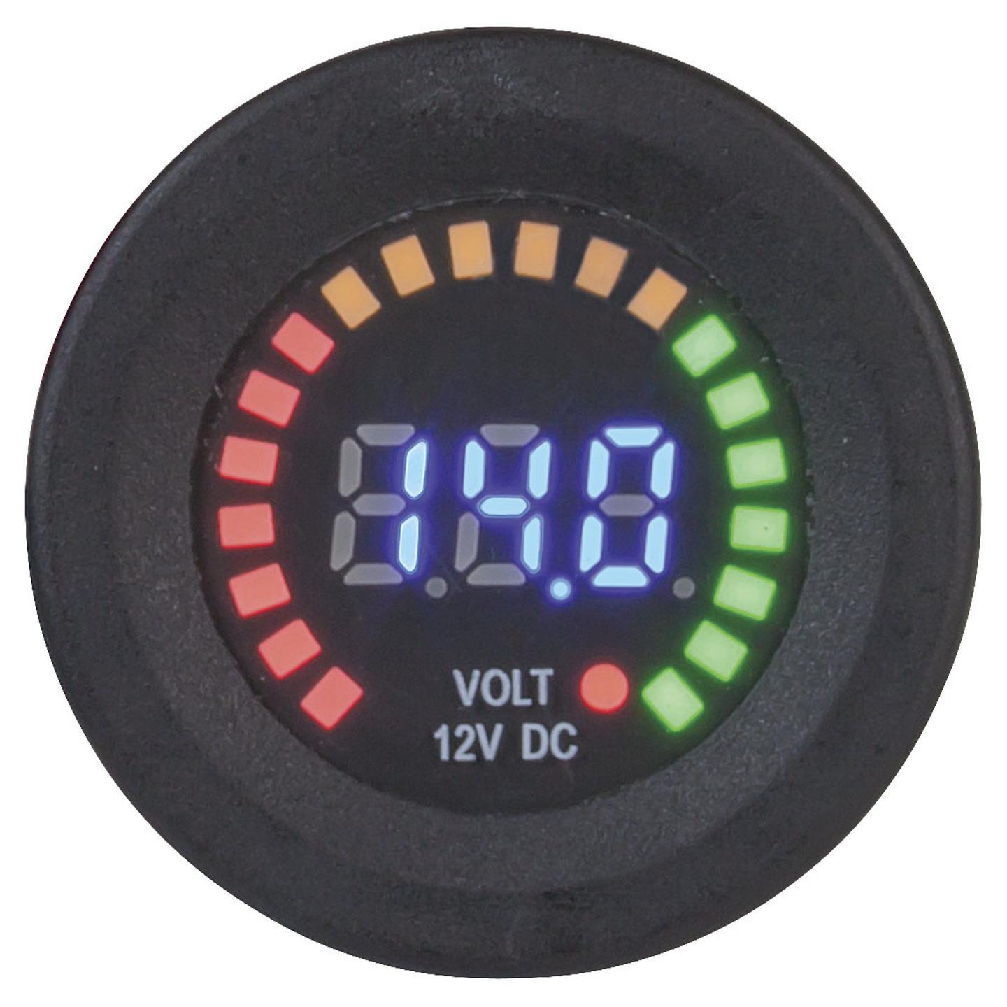 LED Voltmeter 5-15VDC with Bar Graph