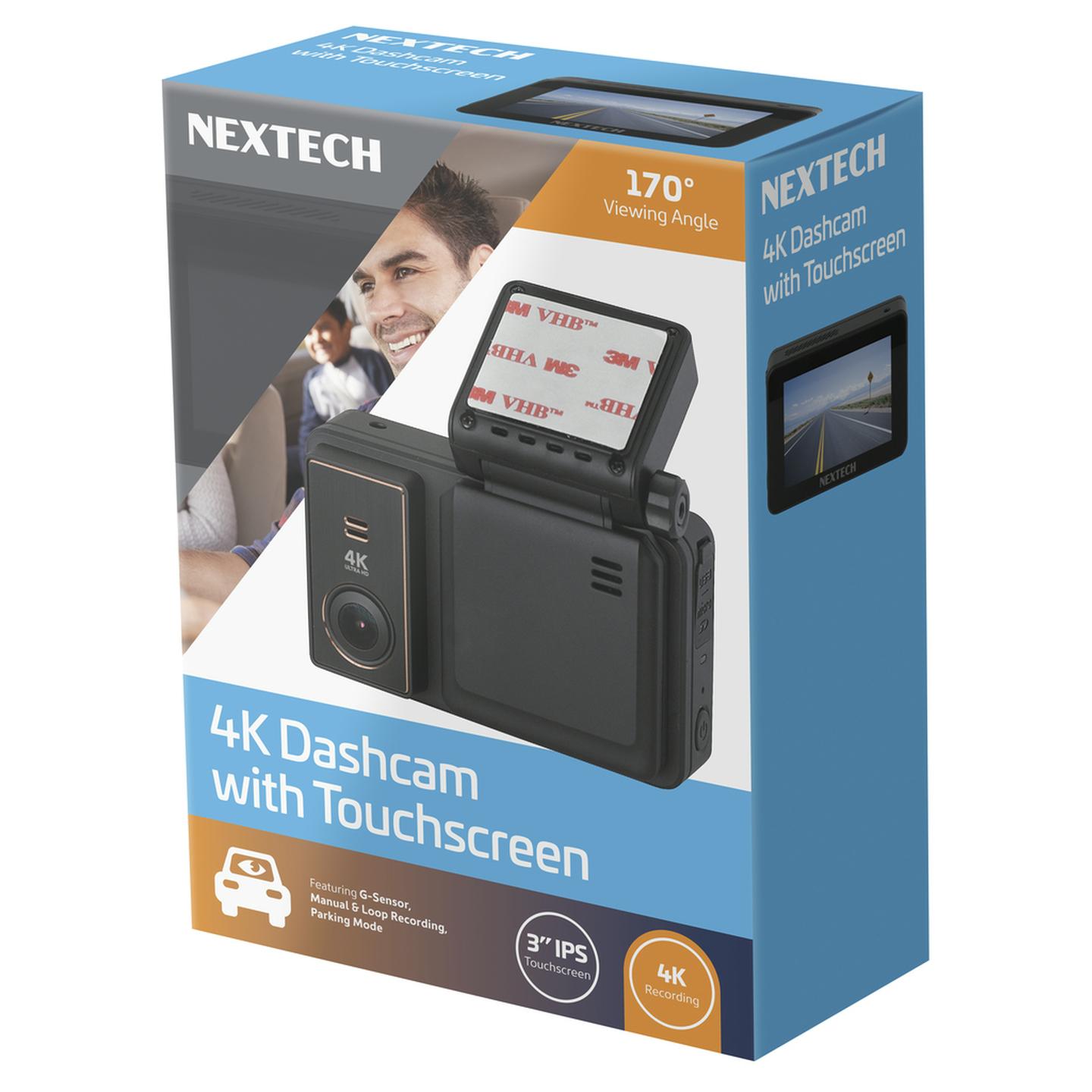 4K Dashcam with Touchscreen