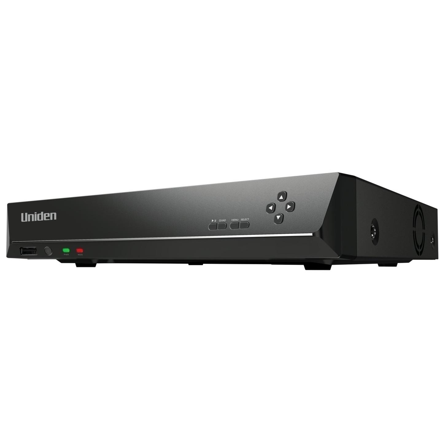 Uniden 8 Channel 4K NVR with 2TB Hard Drive APPCAM 4KNVR8