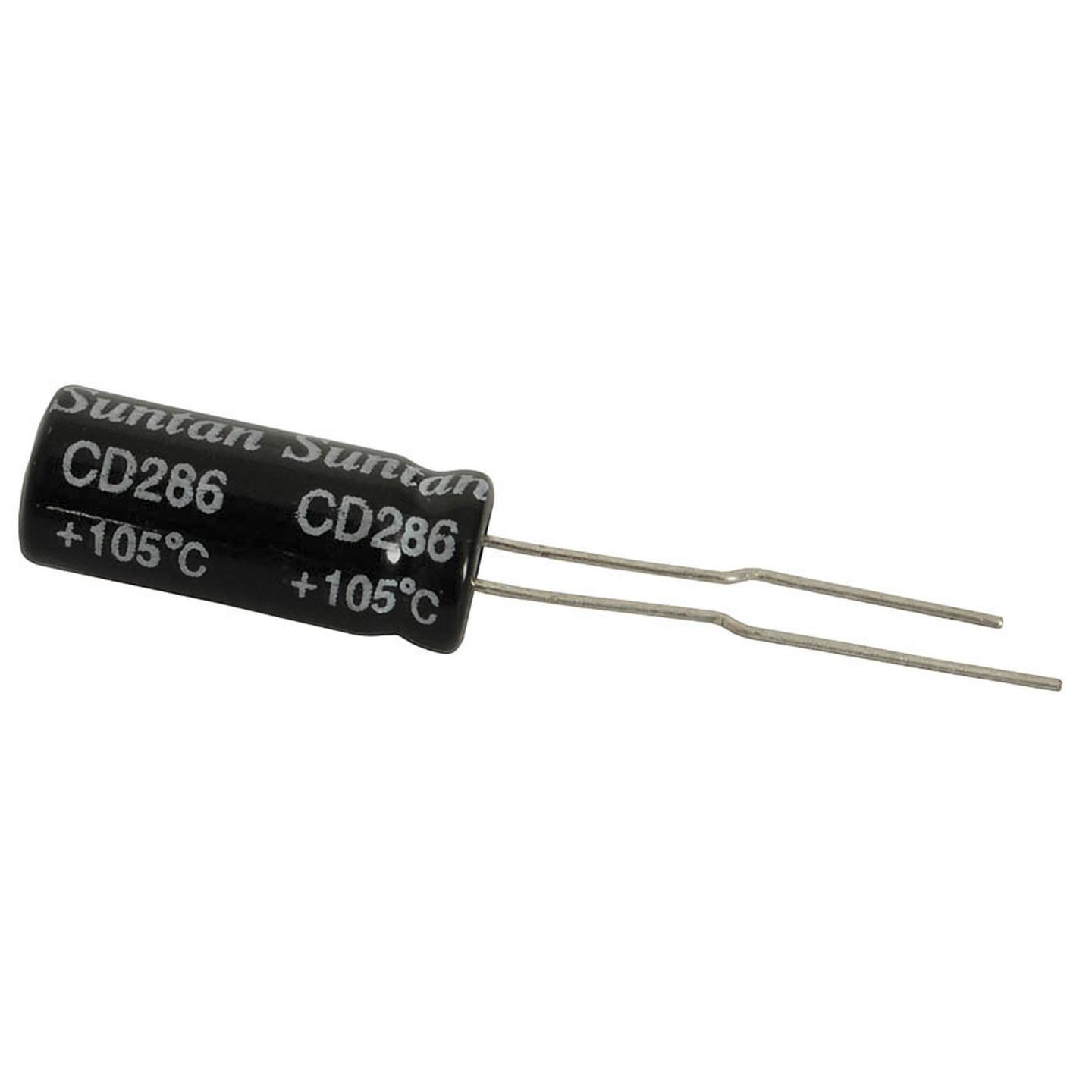 220uF 10VDC Electrolytic RB Capacitor