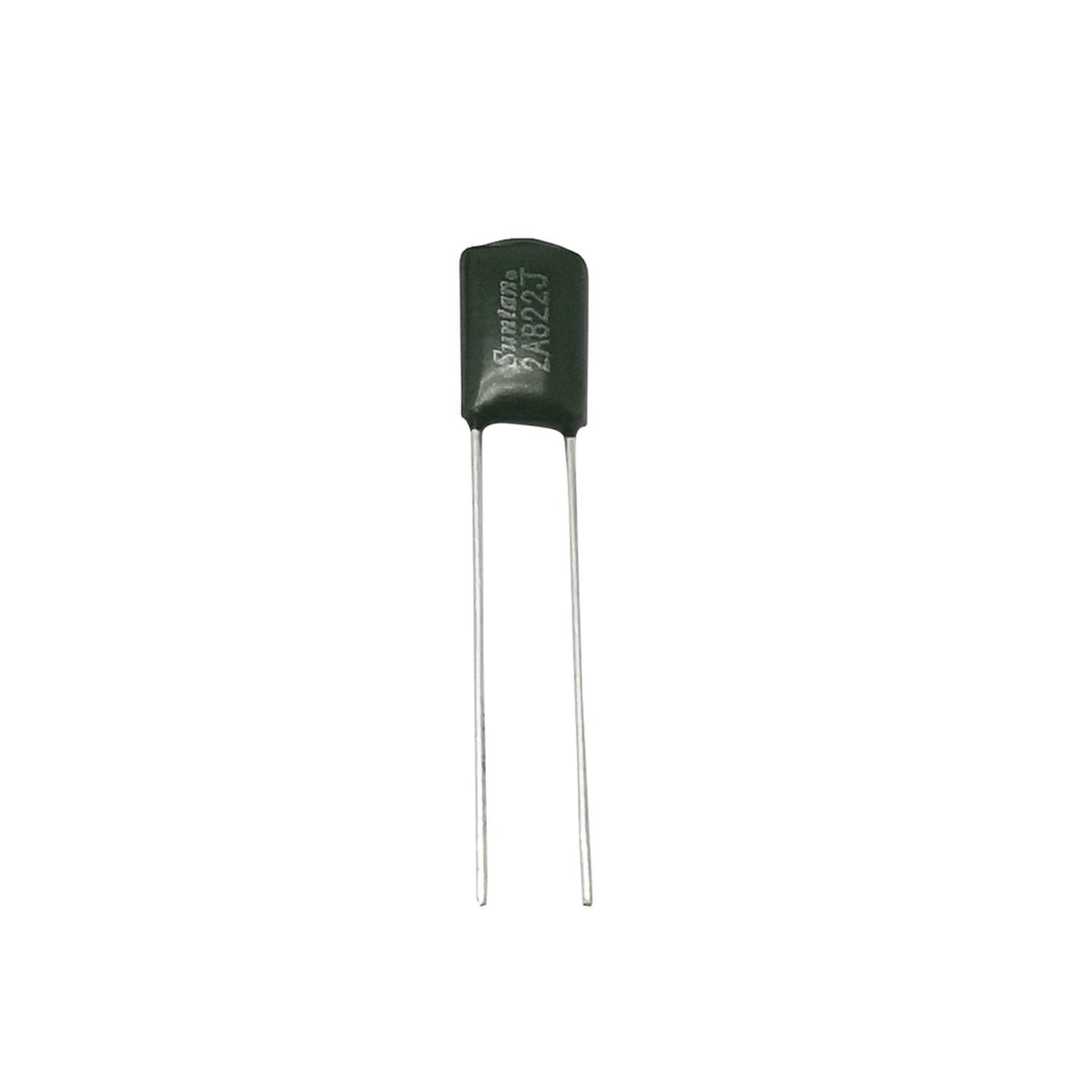 8.2nF 100VDC Polyester Capacitor