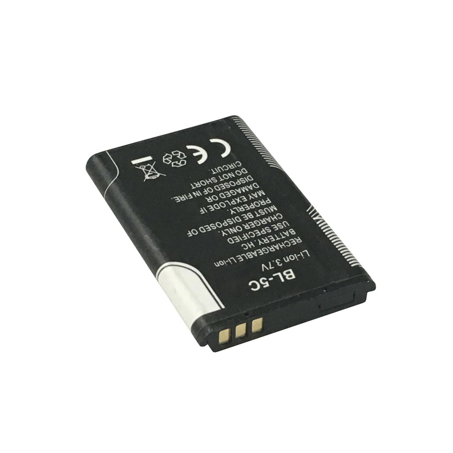 Rechargeable Lithium 3.7V 1020mAh BL-5C