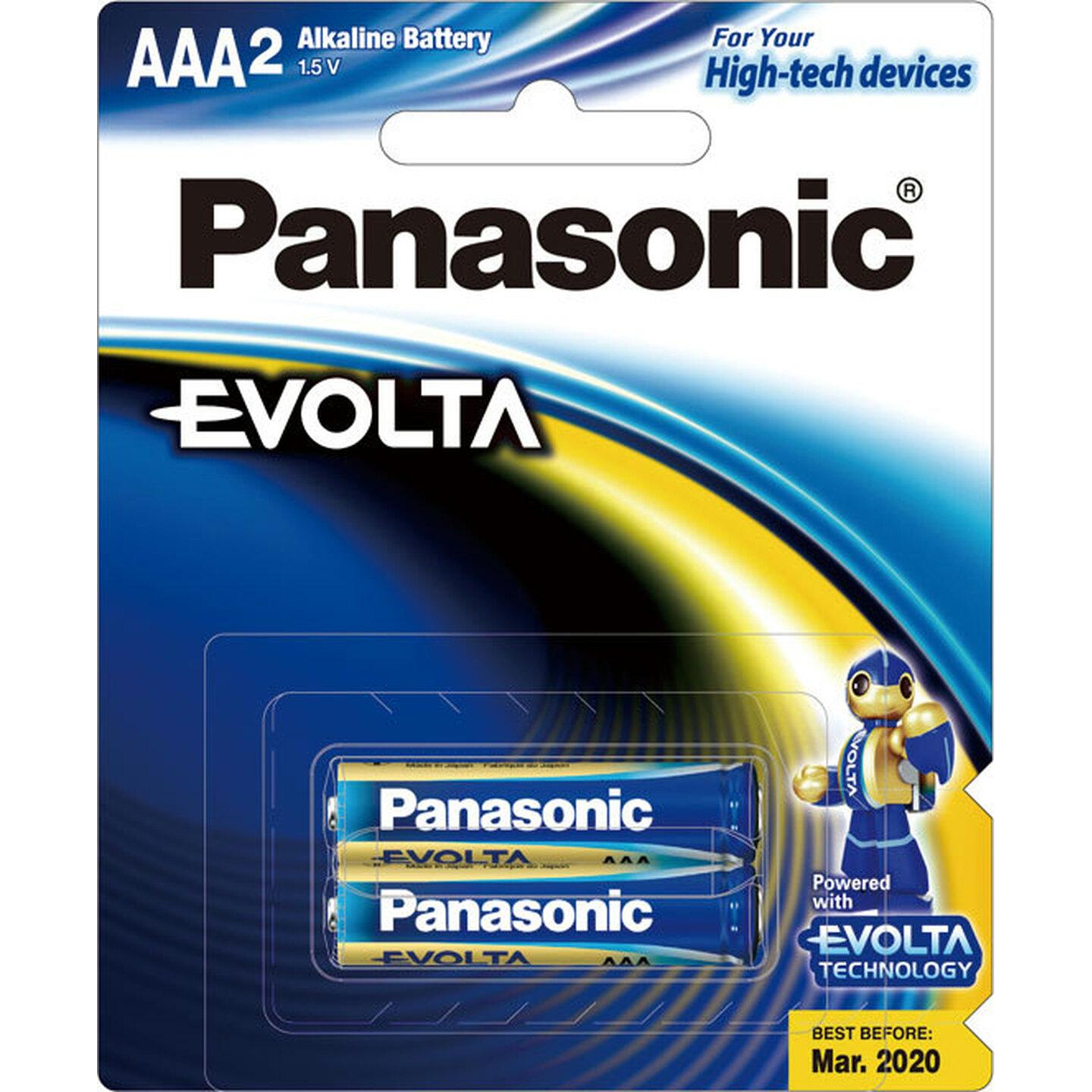 Panasonic Evolta AAA Batteries - 2 Pack