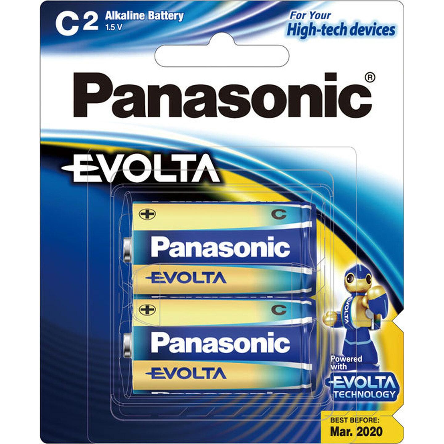 Panasonic Evolta C Batteries - 2 Pack