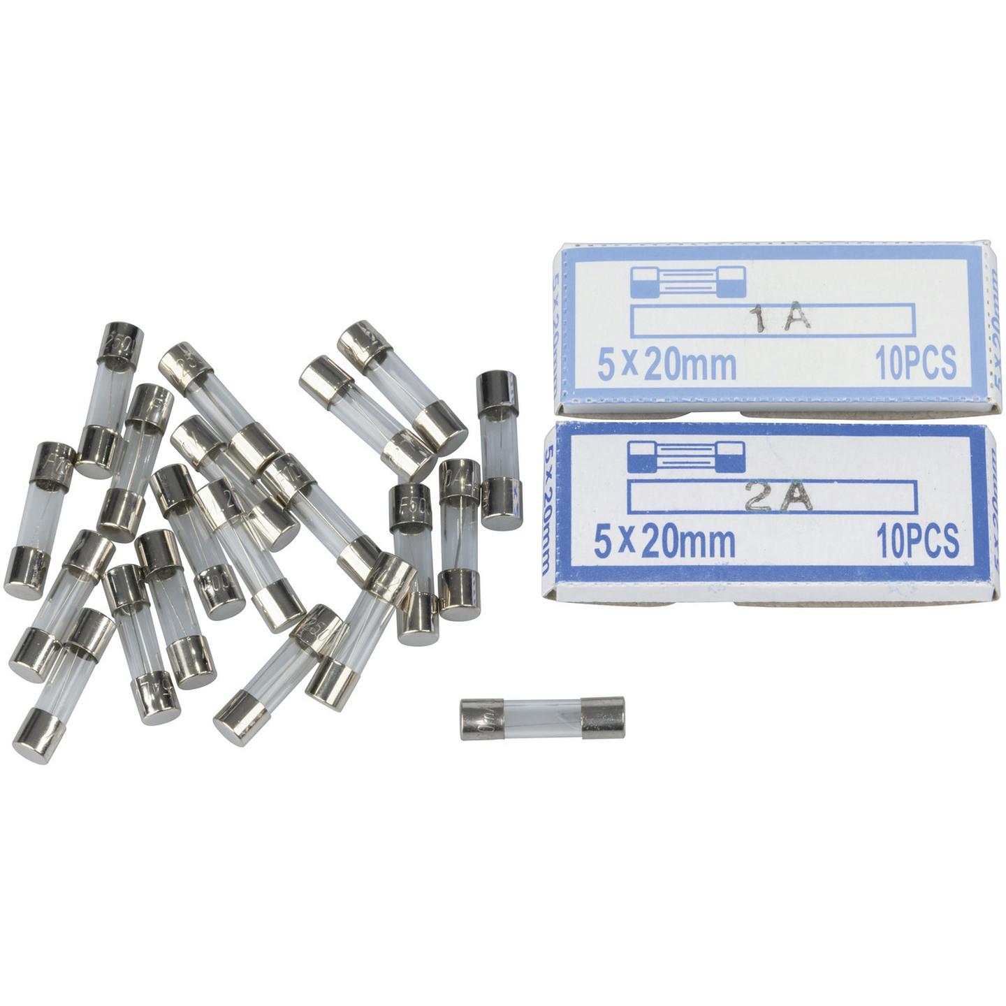 Assorted M205 Quick Blow Fuses 40 Pack
