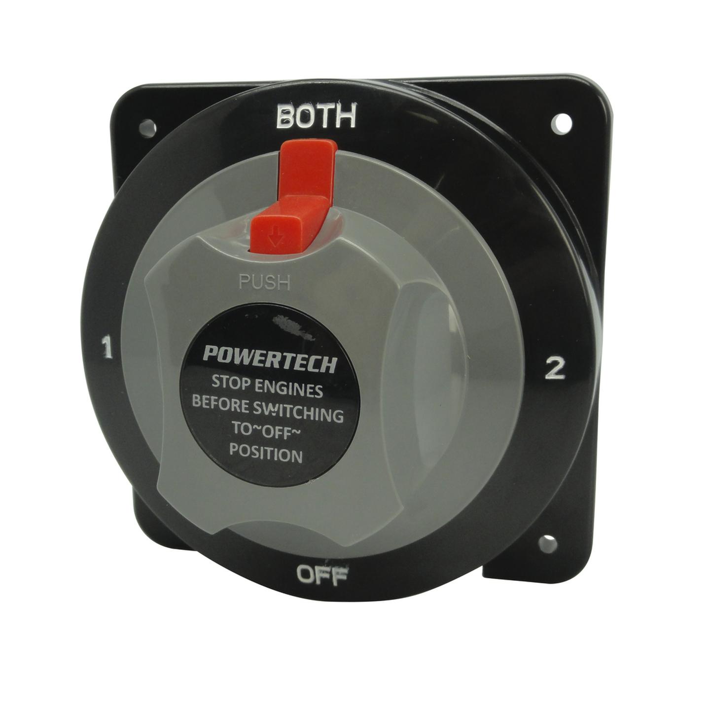 4-Position Battery Switch with Enclosure
