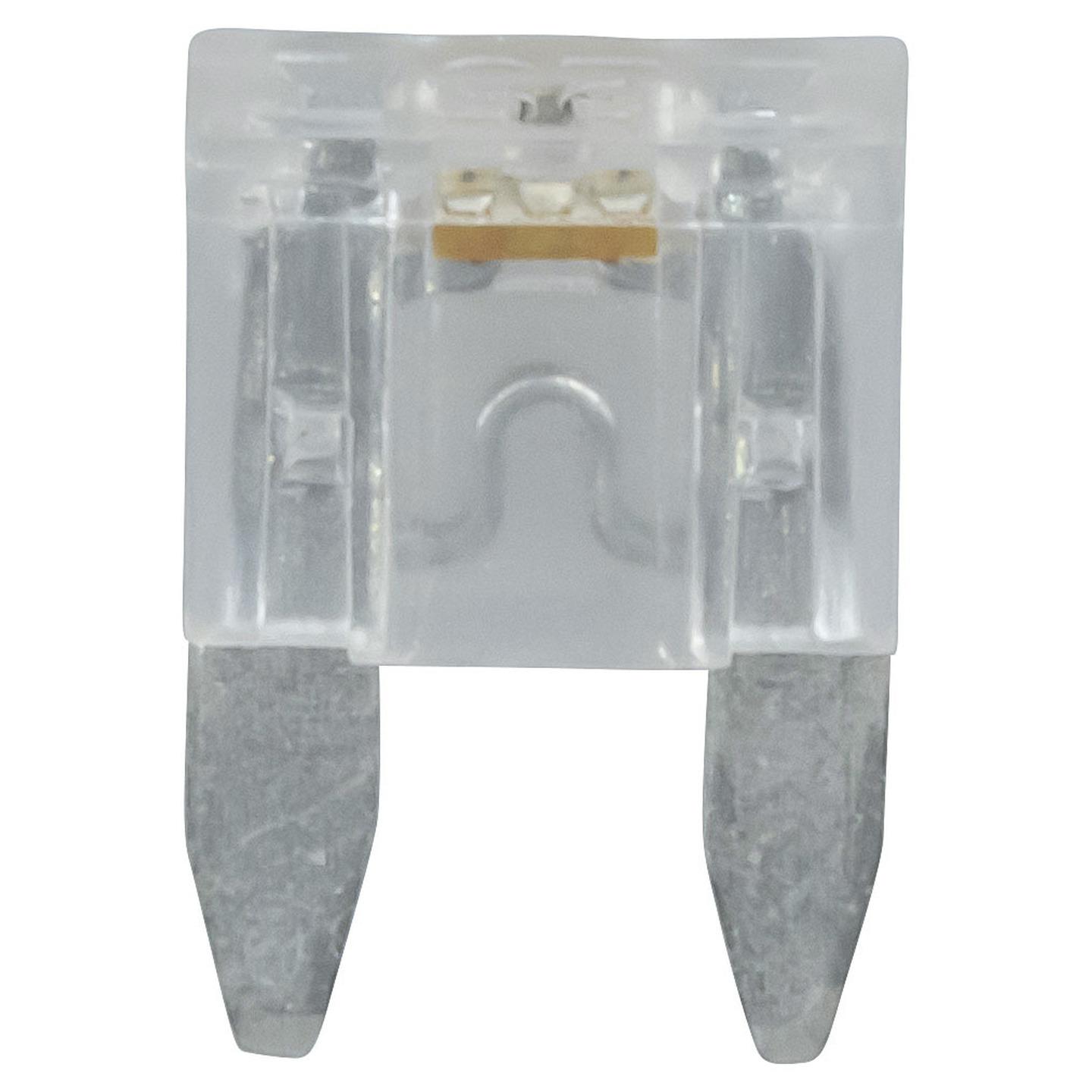 25A Clear Mini Blade Fuse with LED Indicator