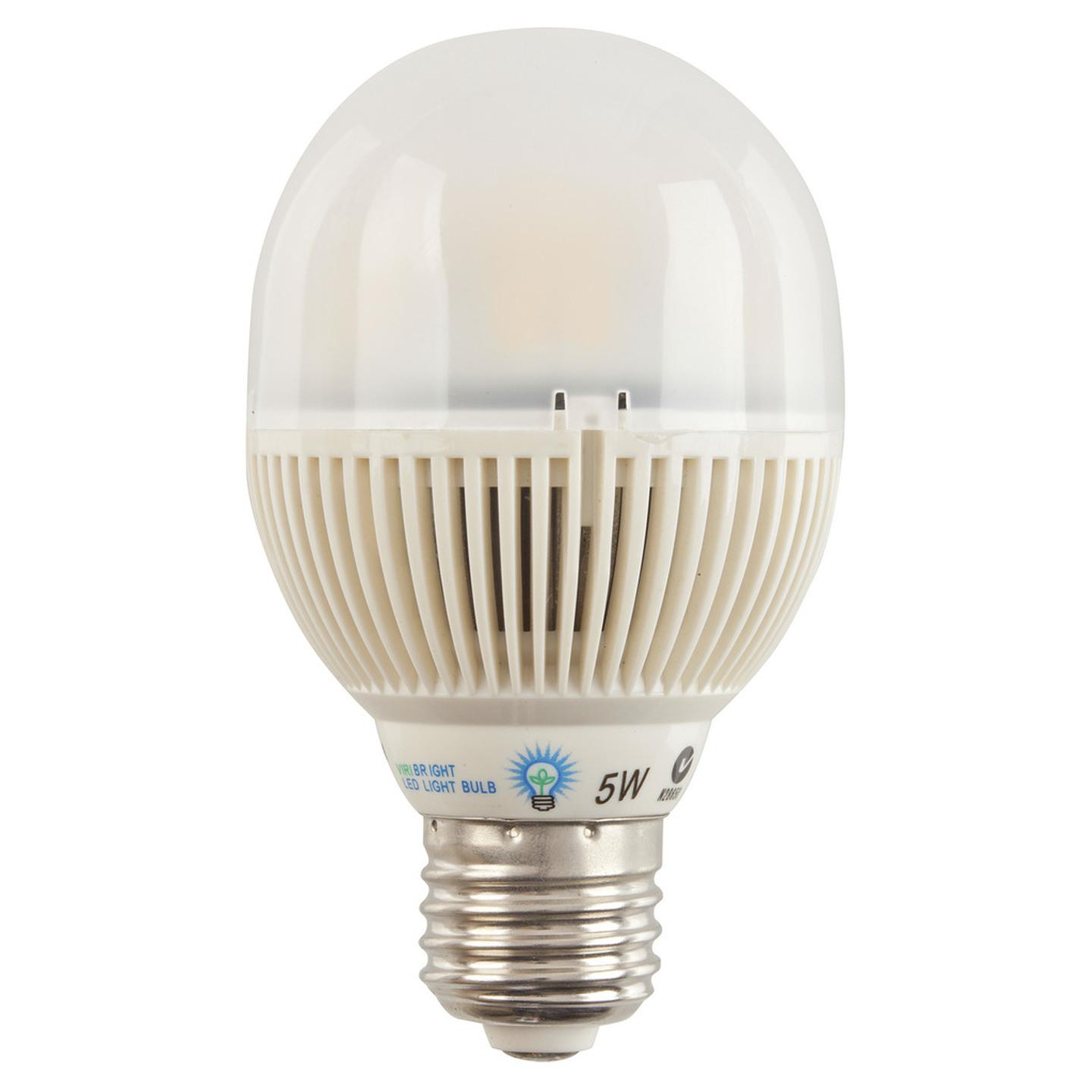 5W Mains LED Light Globe Natural White Screw cap