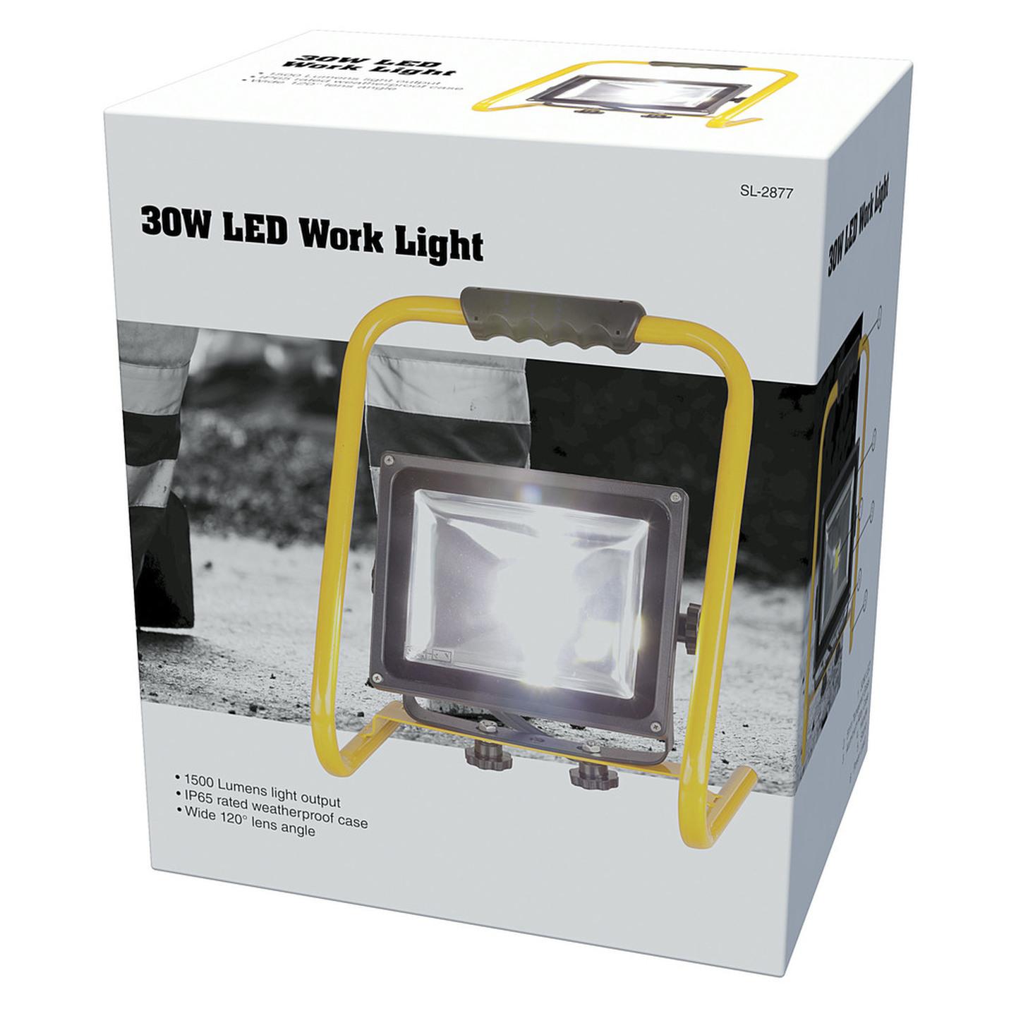 1500 Lumen LED Worklight 30W 240VAC IP65