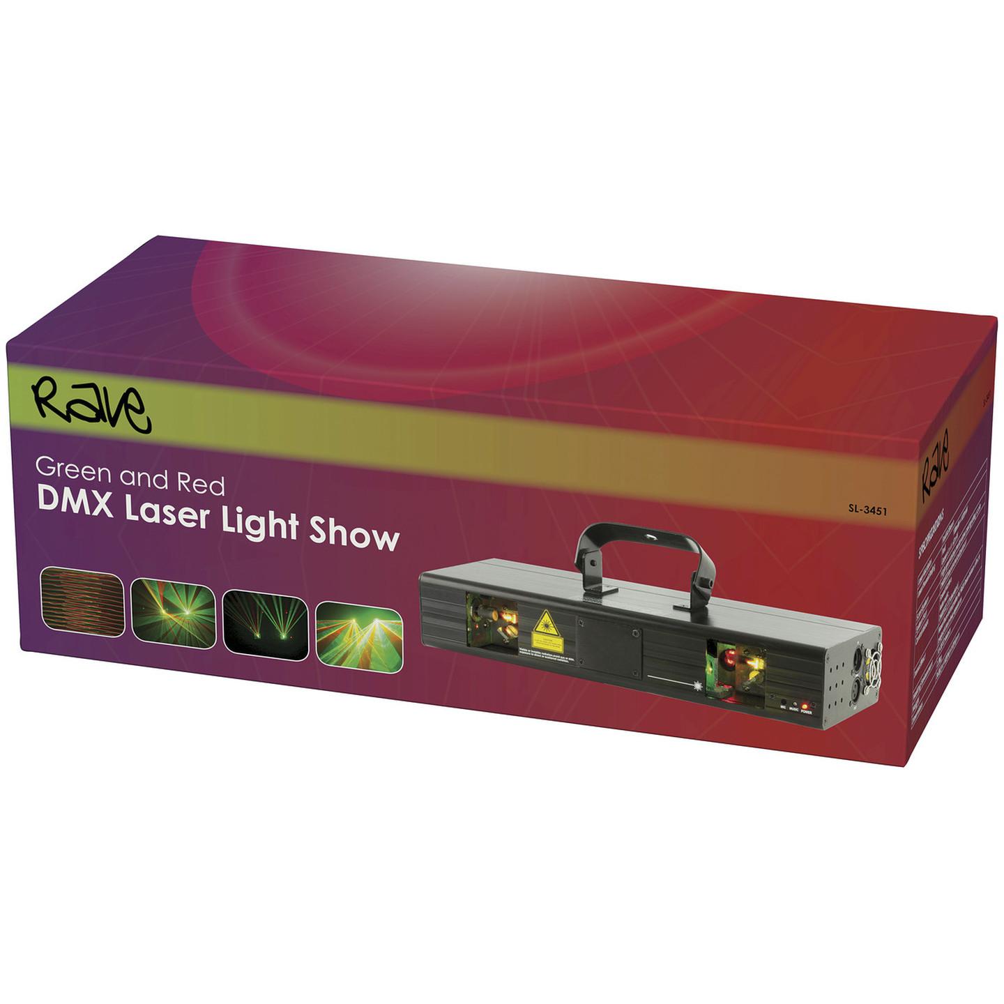 DMX Powered Laser Beam