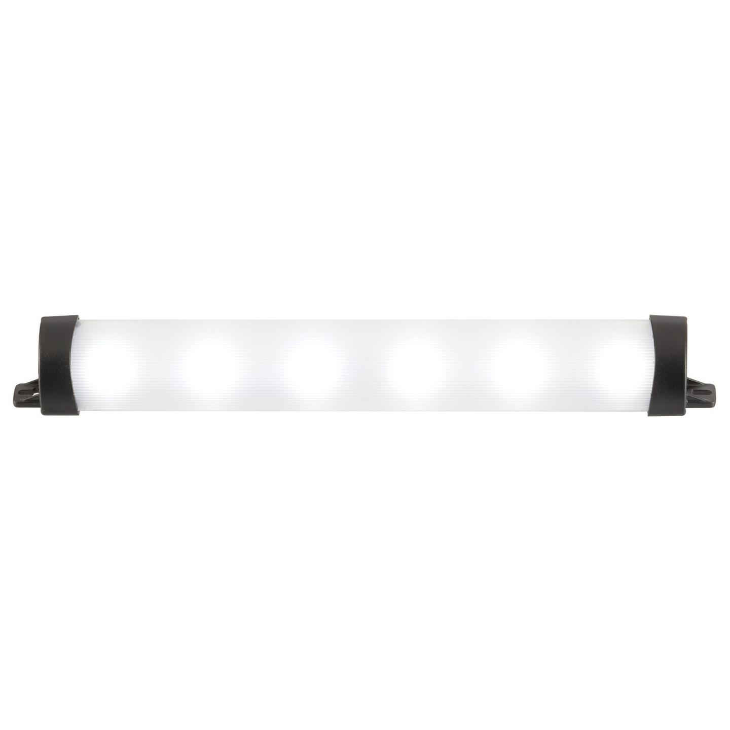6 x White LED Corner Strip Lamp