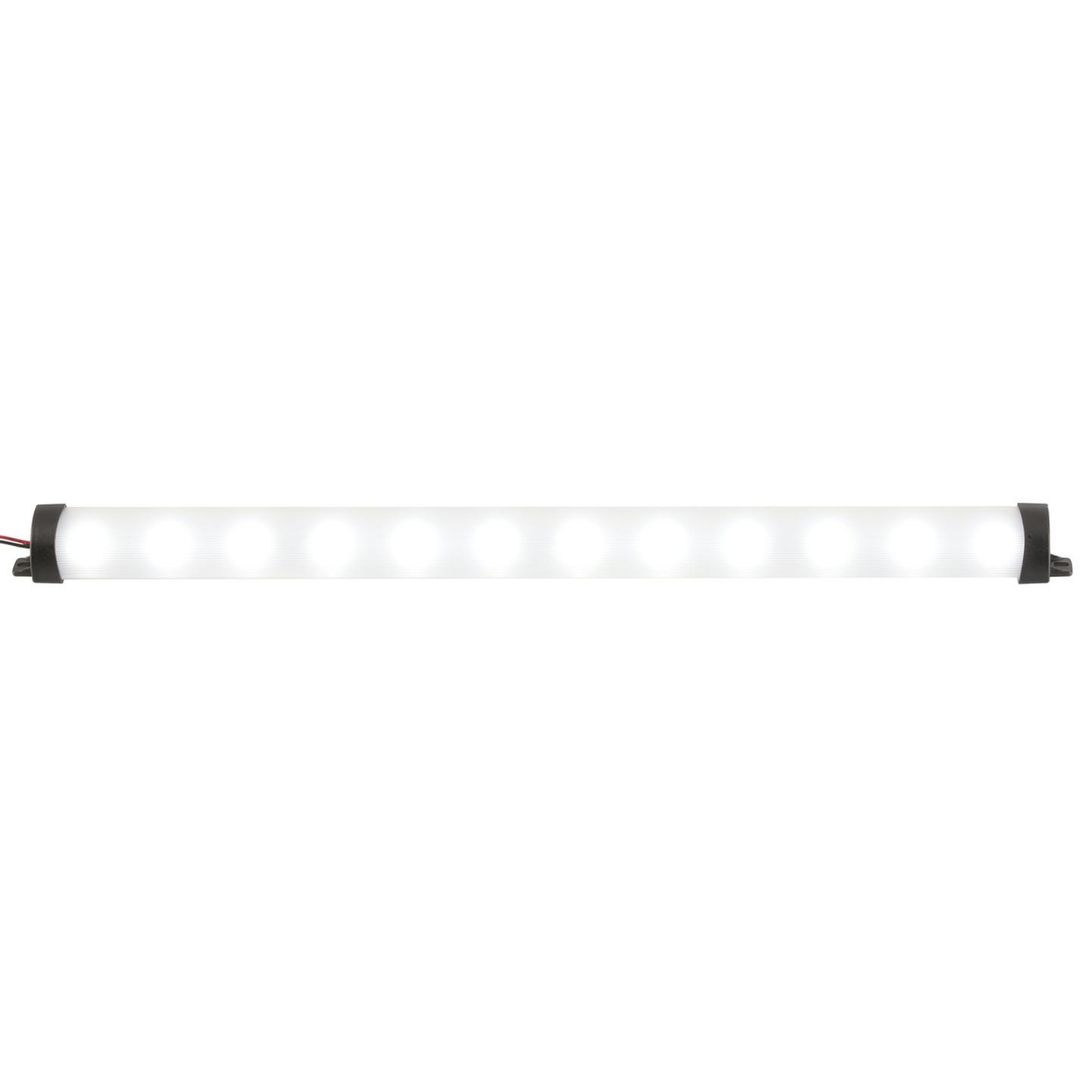 12 White LED Corner Strip Lamp