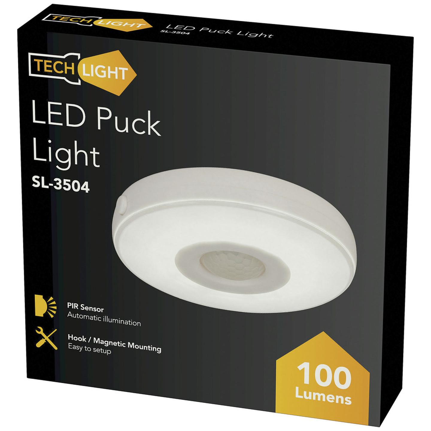 LED Puck Light with PIR