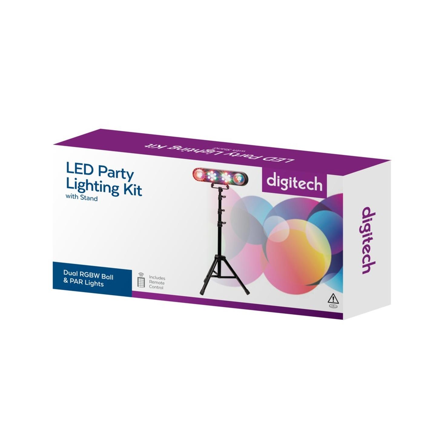 LED Party Lighting Kit with Stand
