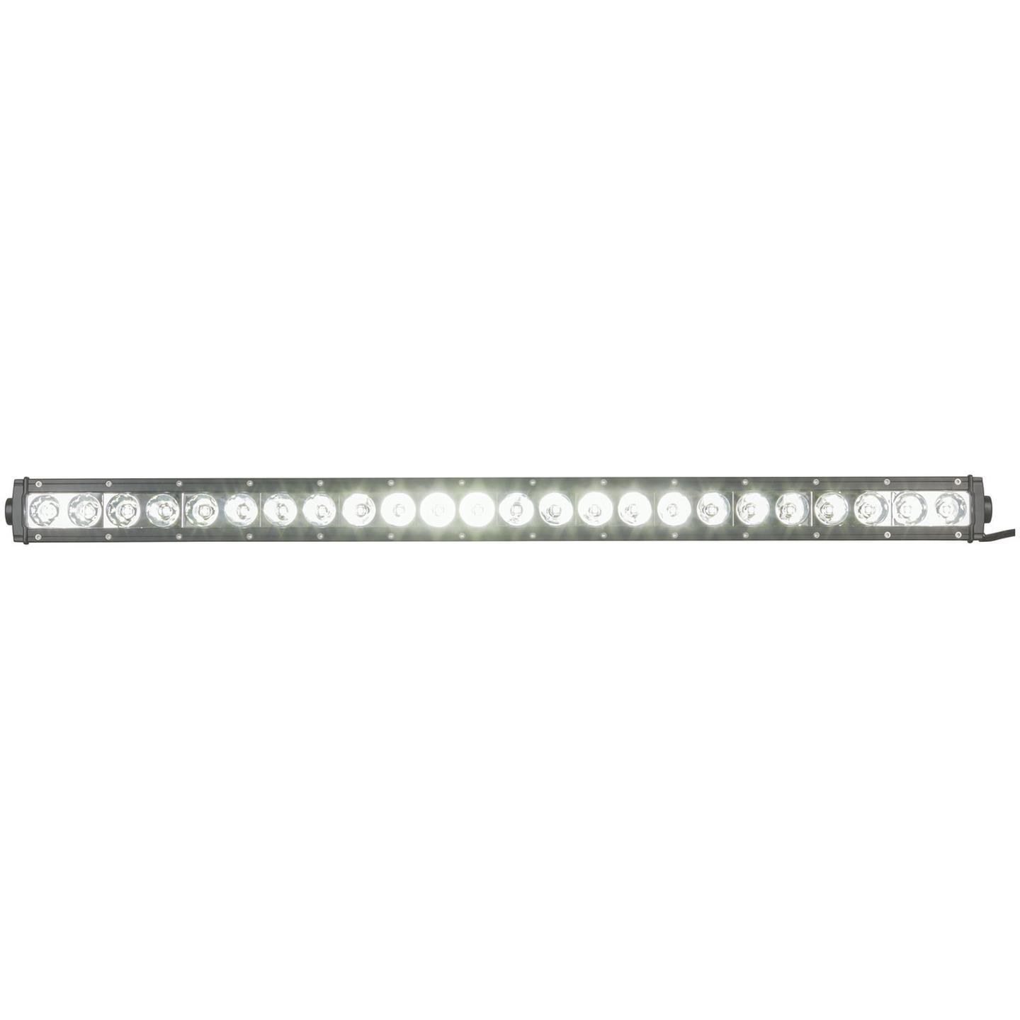 35.6IN Solid LED Single Row Light Bar 21600 Lumen Spot Beam