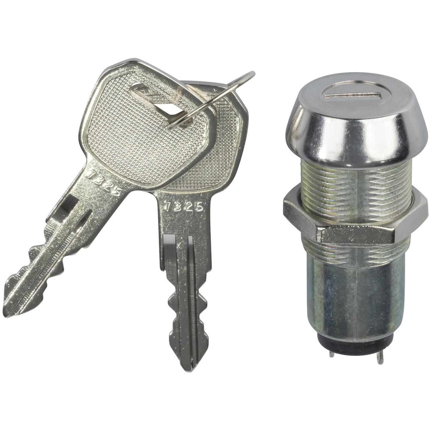 Barrel Key Switch - Key Type B