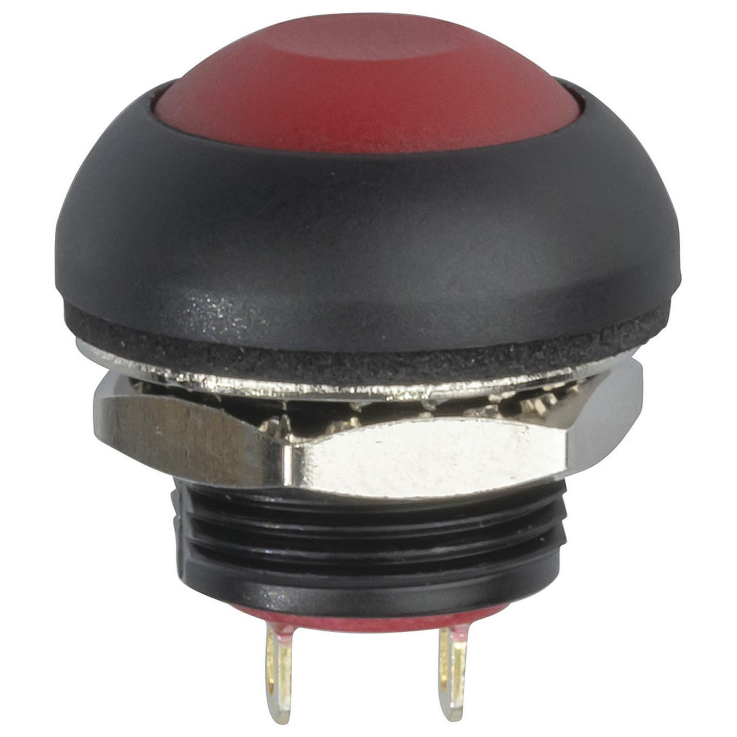 IP67 Rated Dome Pushbutton Switch Red