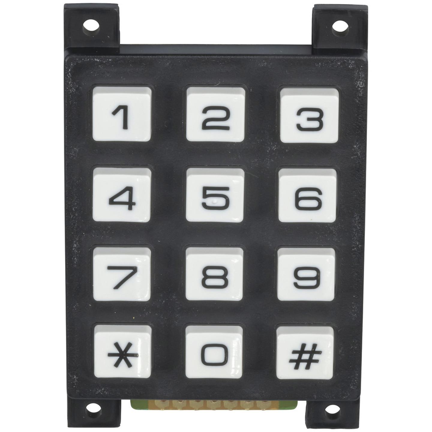 12 Key Numeric Keypad