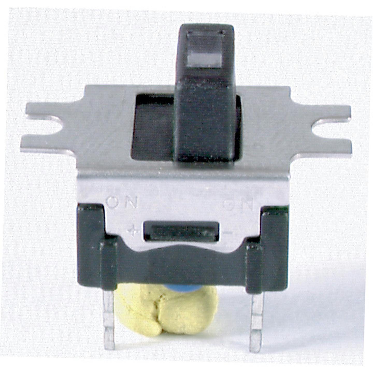 SPDT Slide Switch with LED Illumination in Actuator