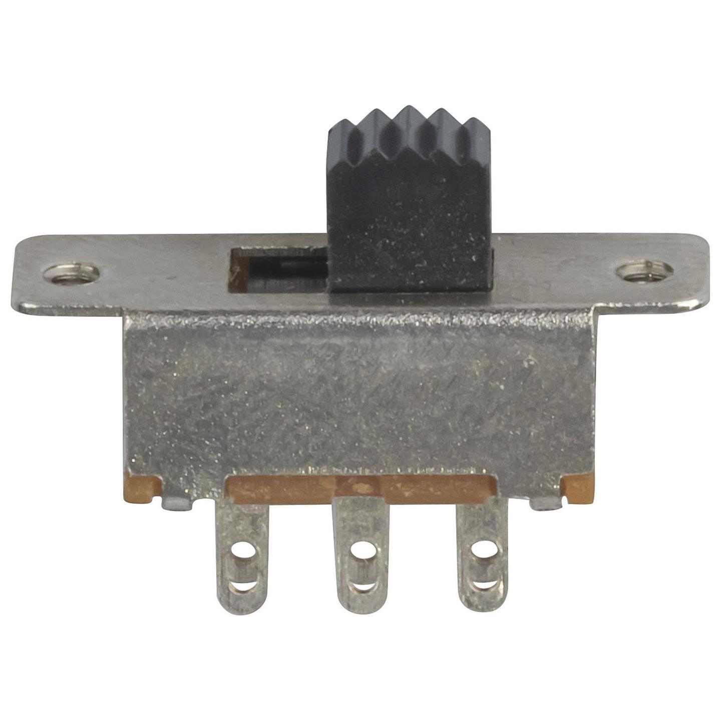 Sub-miniature DPDT Panel Mount Switch- Slide style