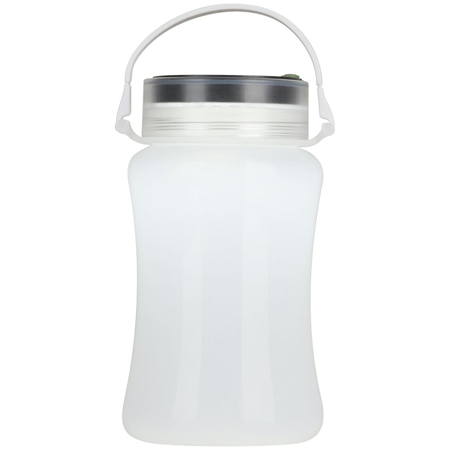 White Waterproof Solar LED Lantern.