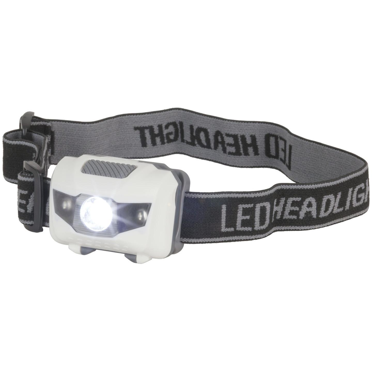 3W LED Head Torch with 2 Red LEDs
