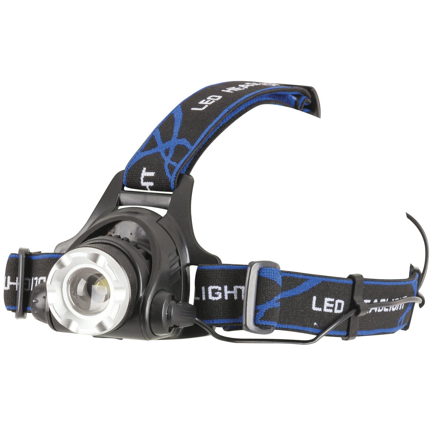 Rechargeable Head Torch with Adjustable Beam