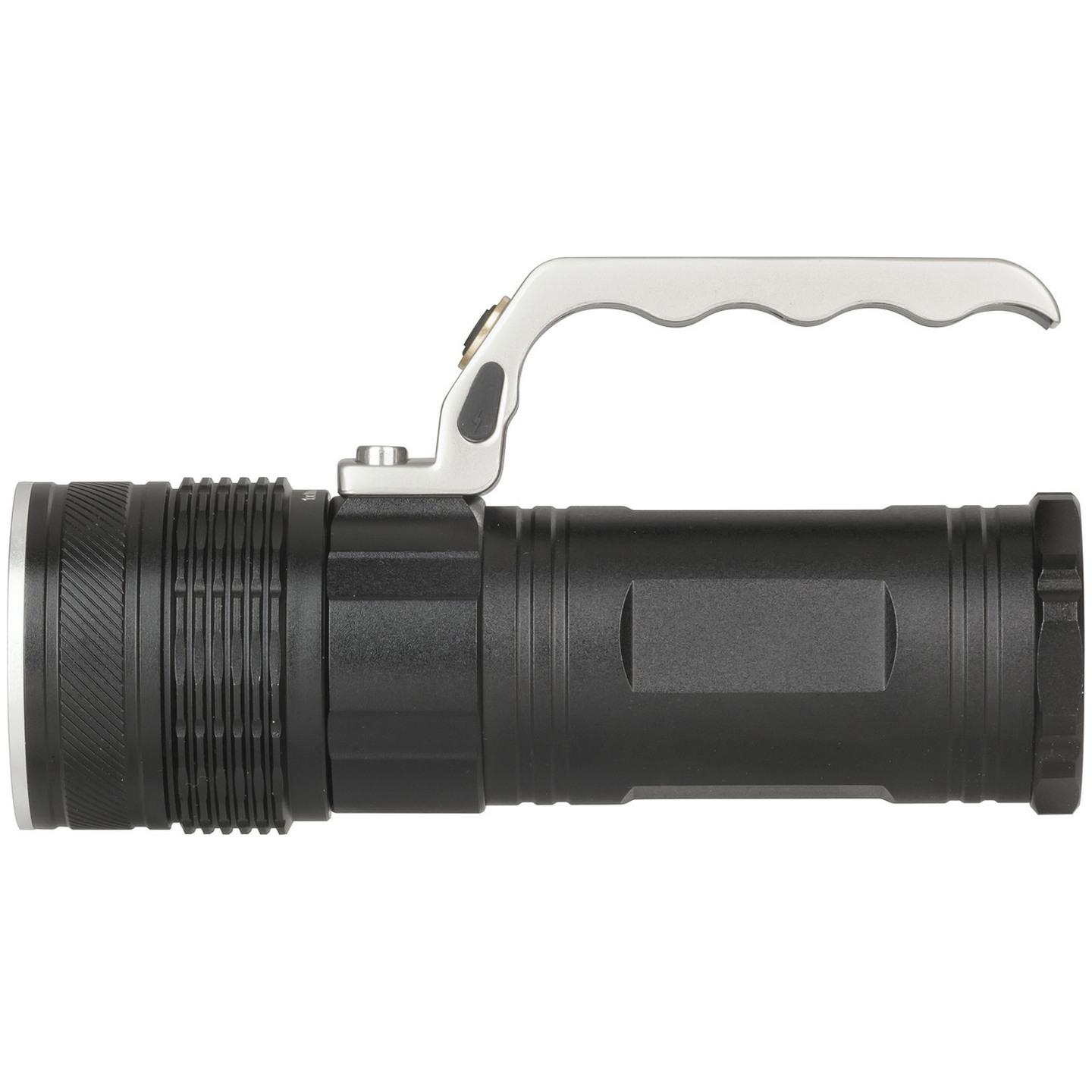 600 Lumen Rechargeable LED Spotlight with Adjustable Beam and Cree XML LED