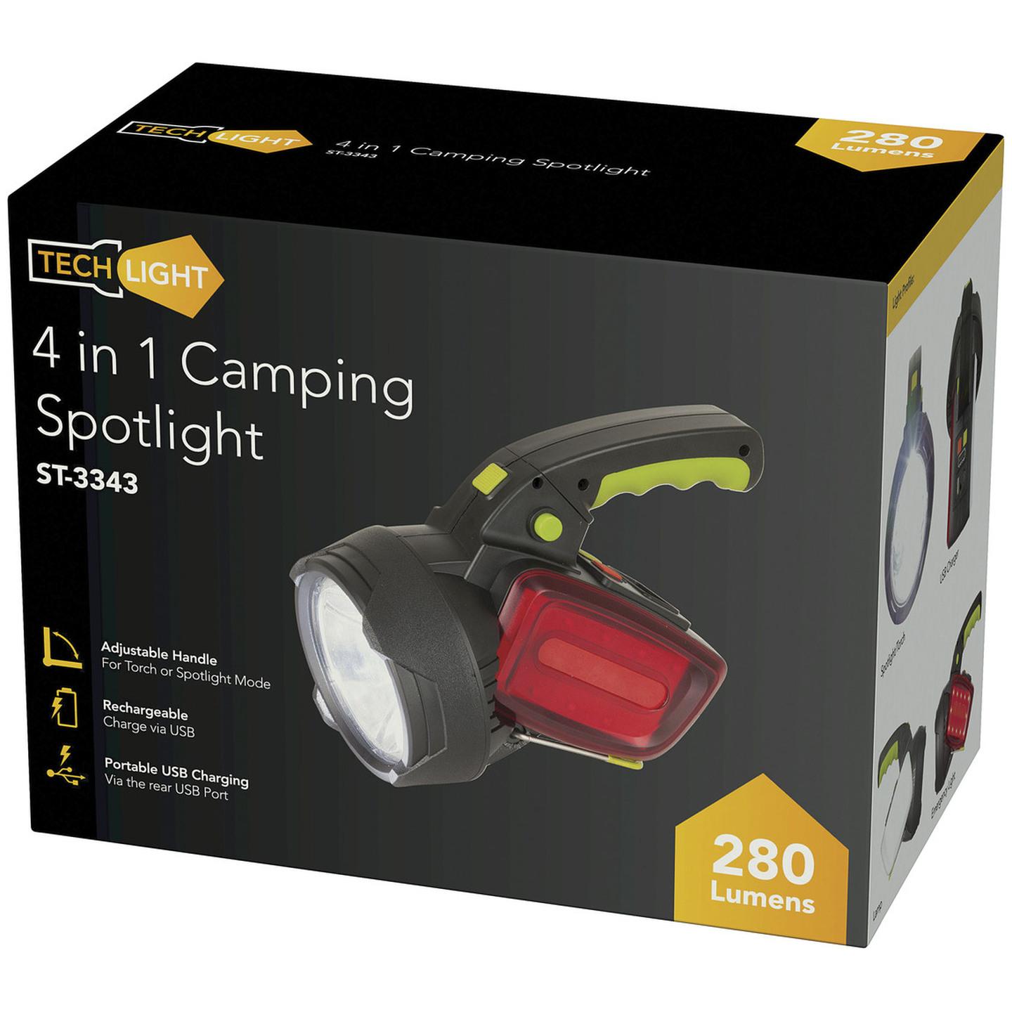4 in 1 Camping Spotlight