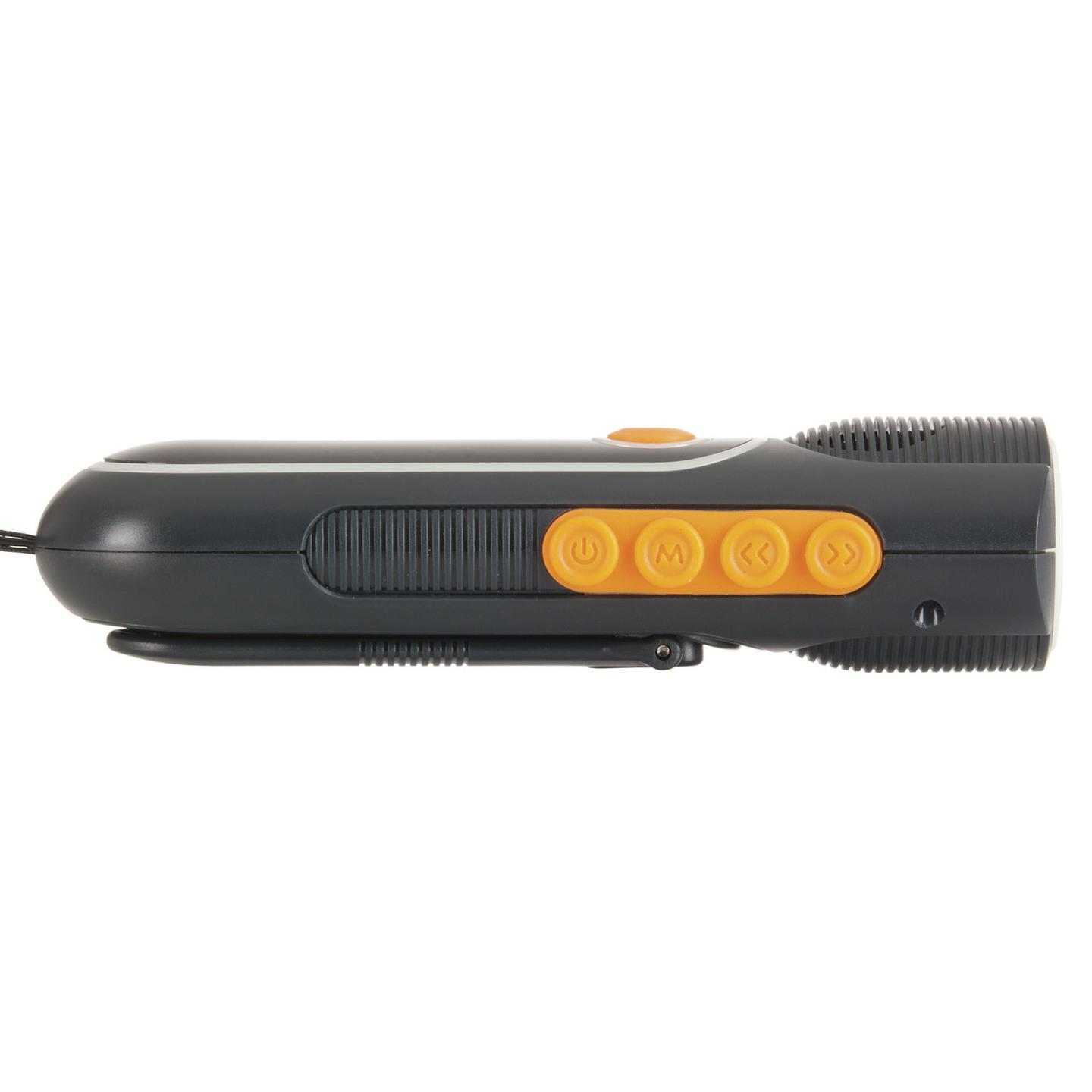 3 LED Torch with AM/FM Radio & Dynamo Charger