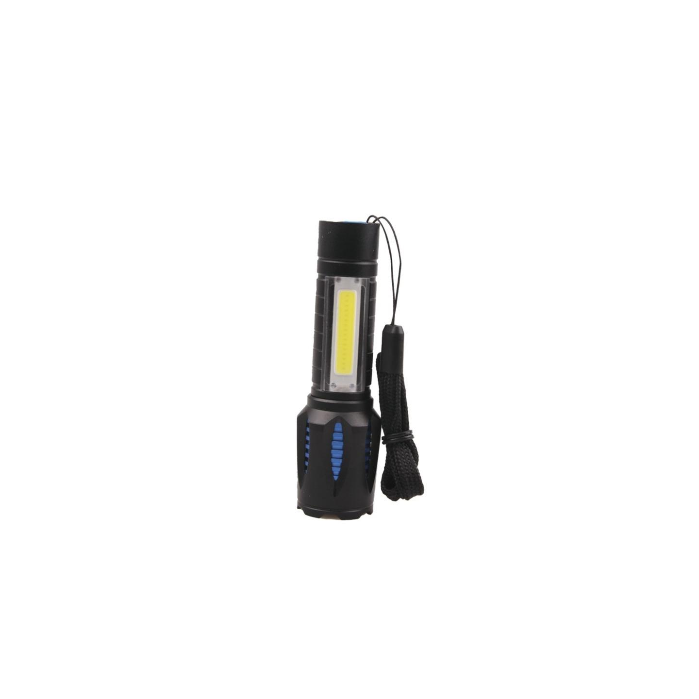 350 Lumen Rechargeable UV Pocket Torch with Work Light