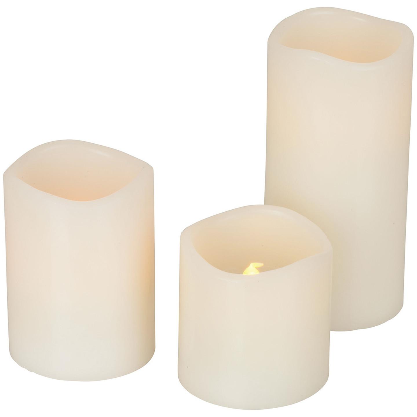 Scented LED Candle 3 Piece Set