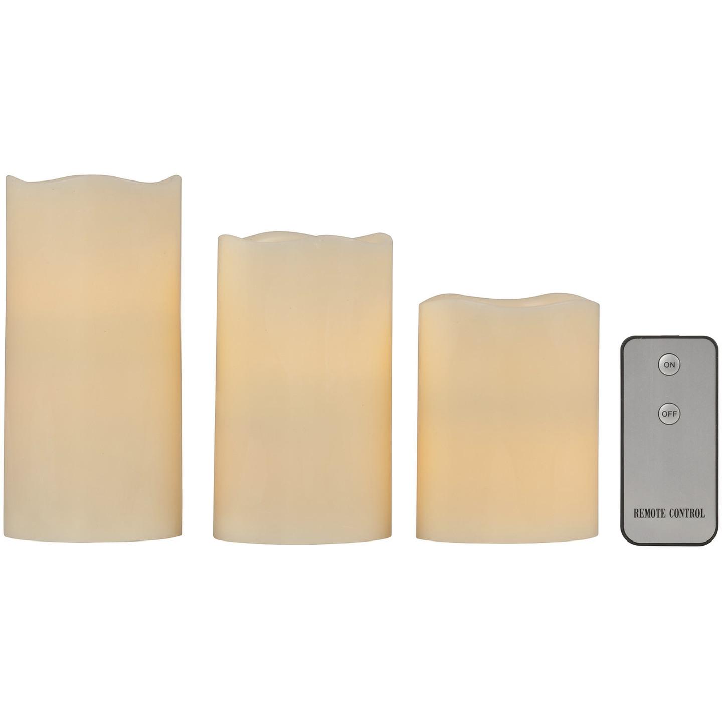 LED Candle Set with Remote Control