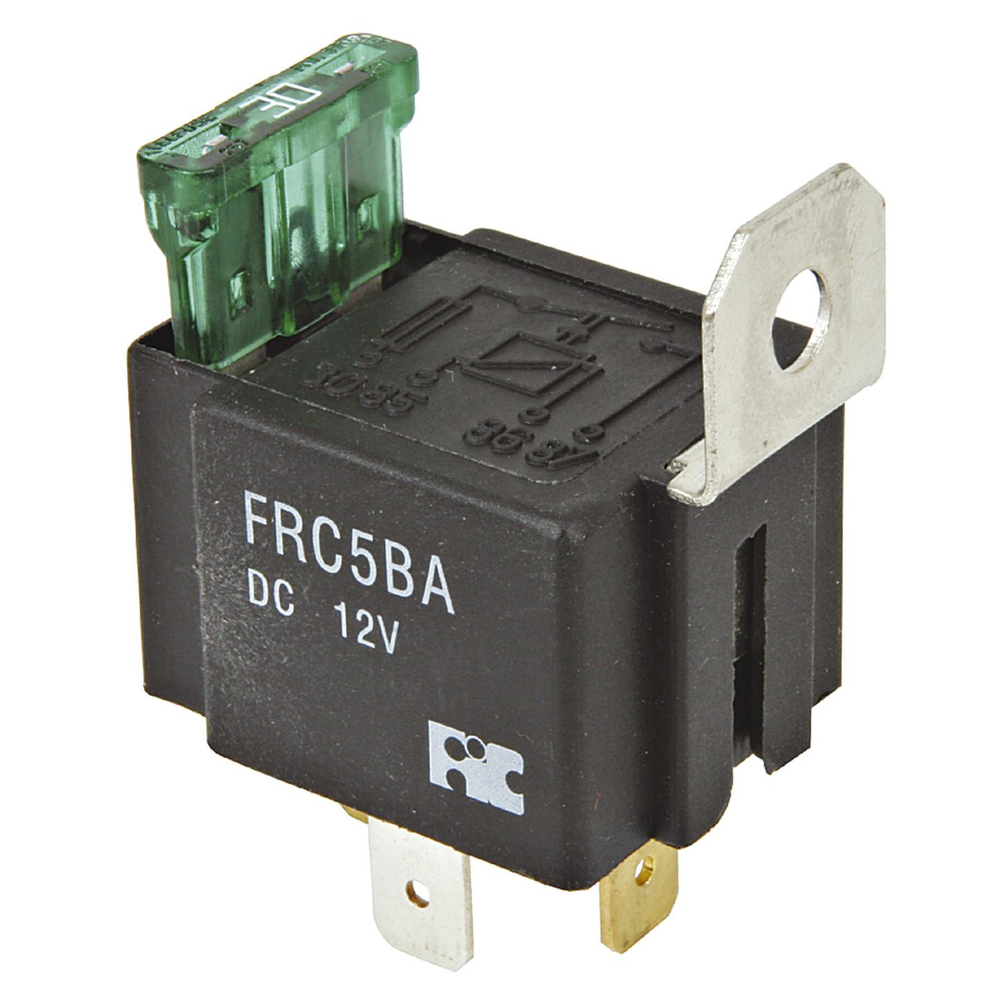Automotive Fused Relay SPST 30A