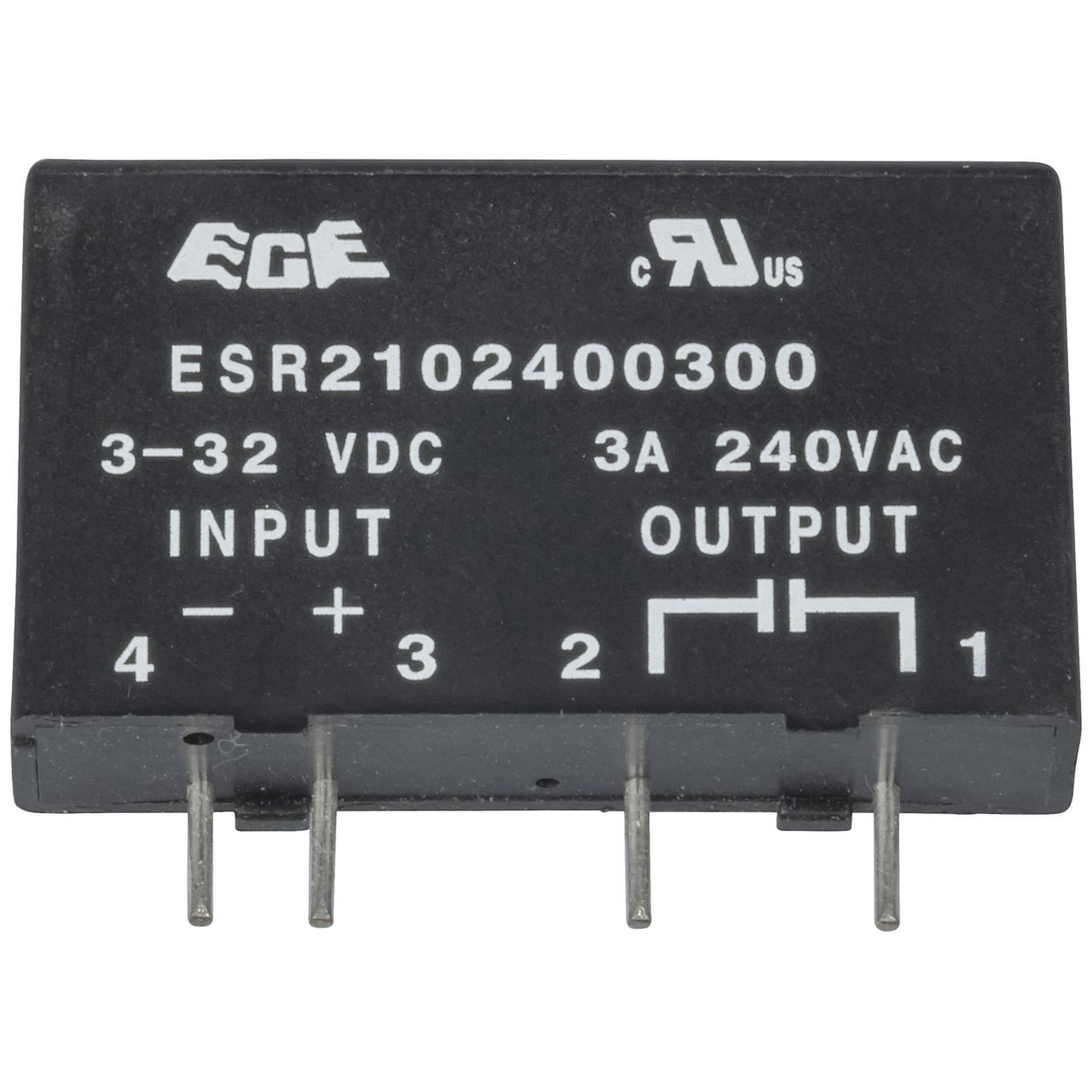3-32VDC Solid State Relay 240VAC at 3A