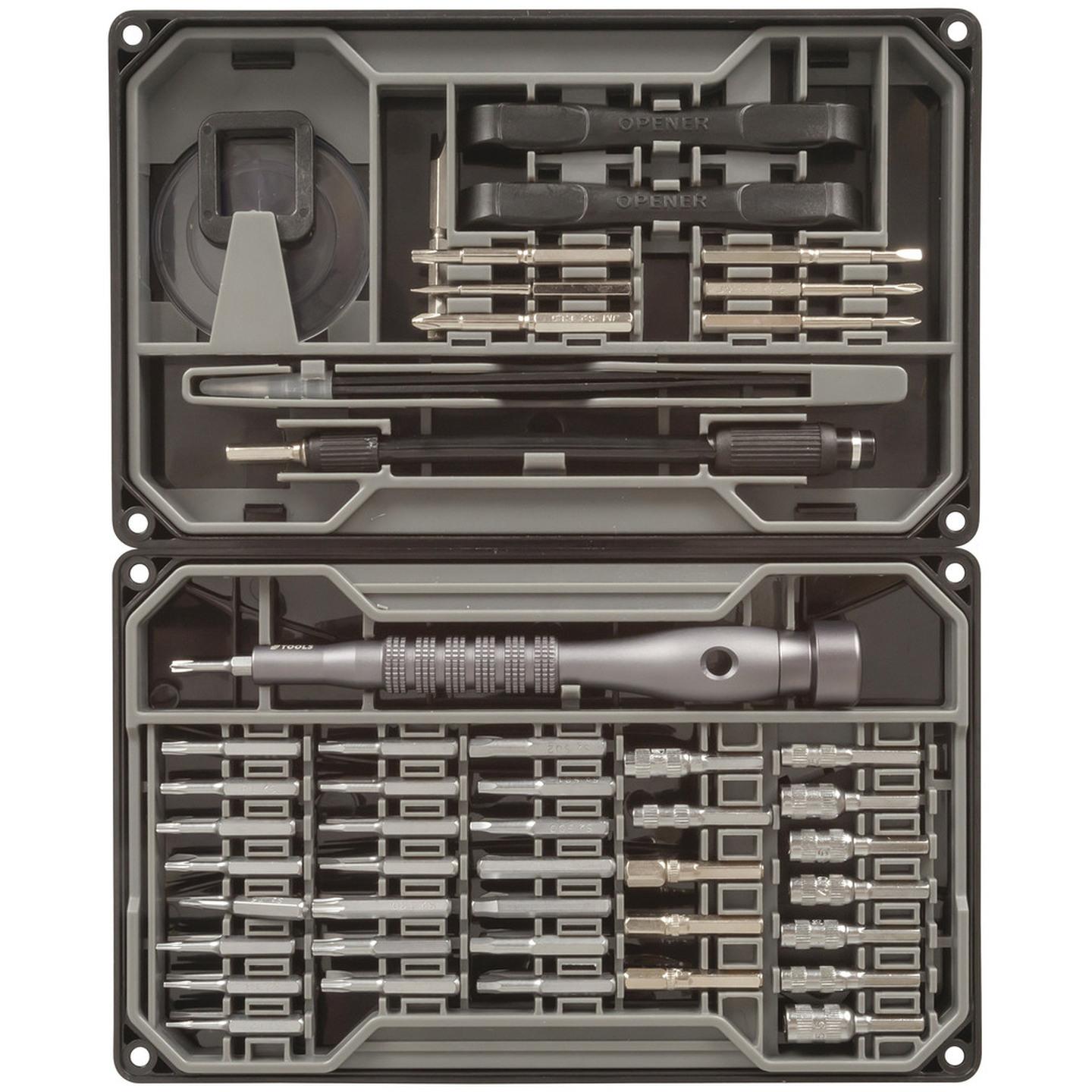 73 Piece Multifunctional Screwdriver Set with Carry Case