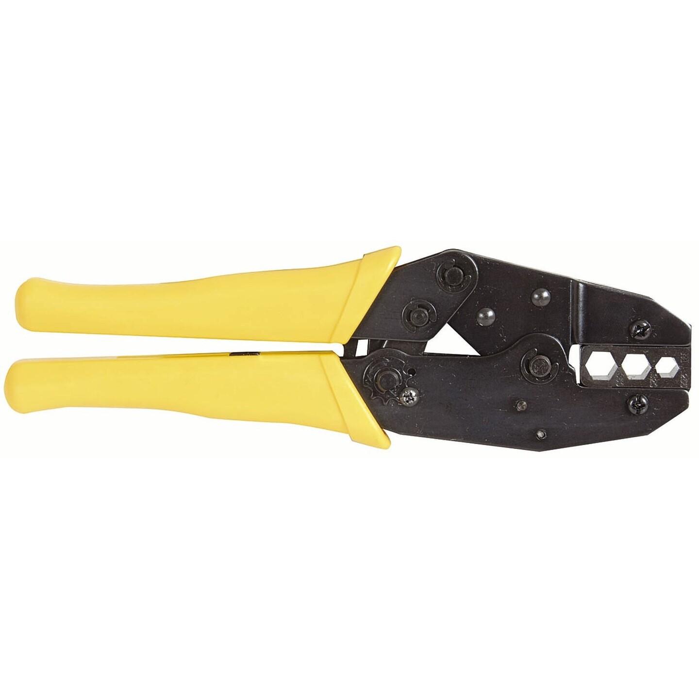 Ratchet Crimping Tool for F-Type Connectors