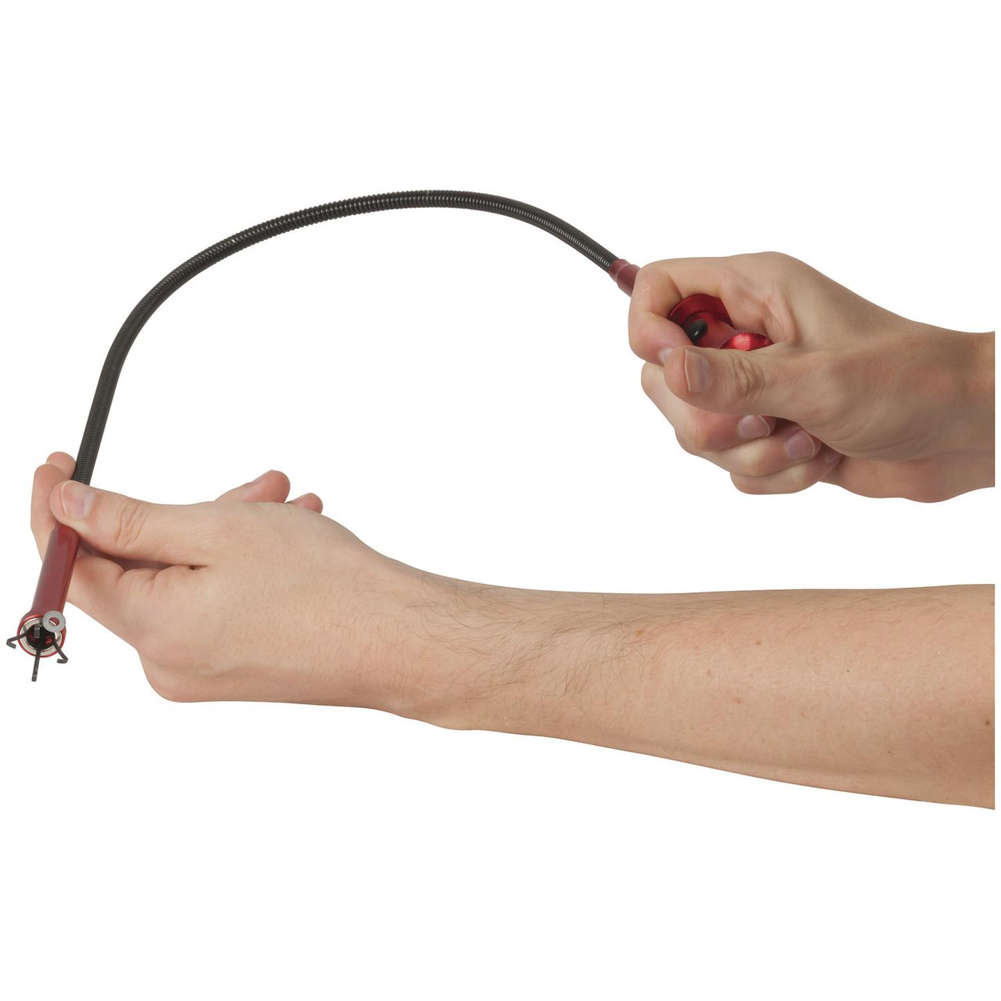 Magnetic Pickup Tool with Claw and LED