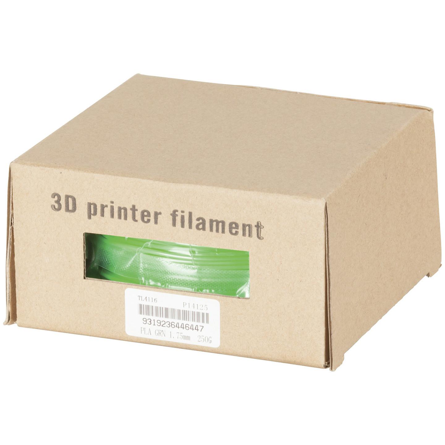 1.75mm Green 3D Printer Filament 250g Roll