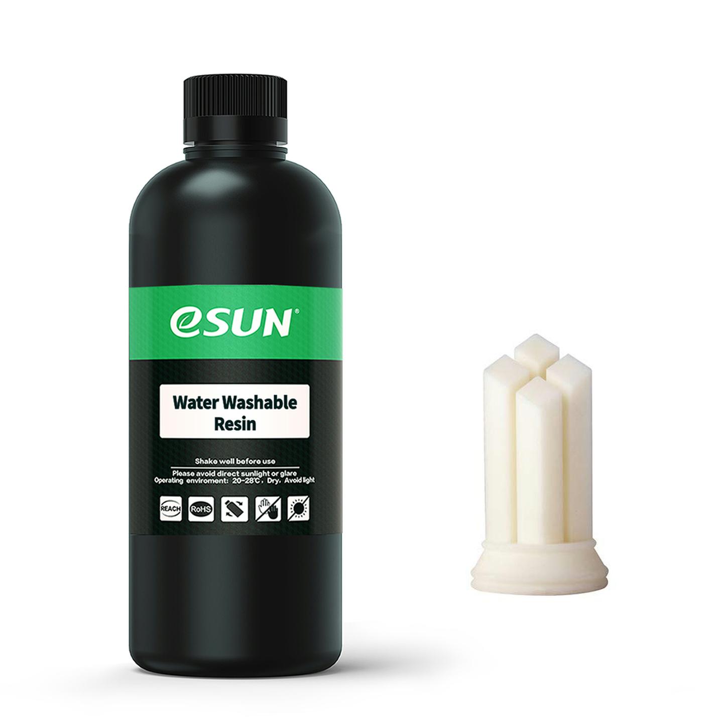 eSUN White Water Washable 500g Resin for Photon Resin 3D Printers