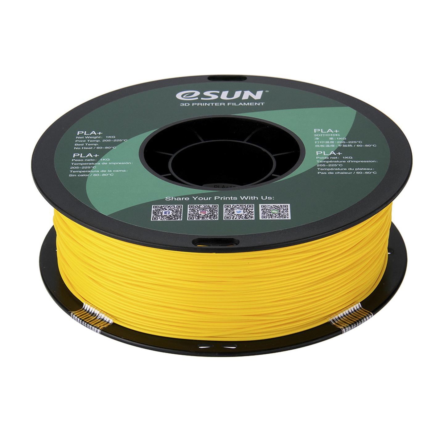 eSUN Yellow PLA Filament 1kg 1.75mm