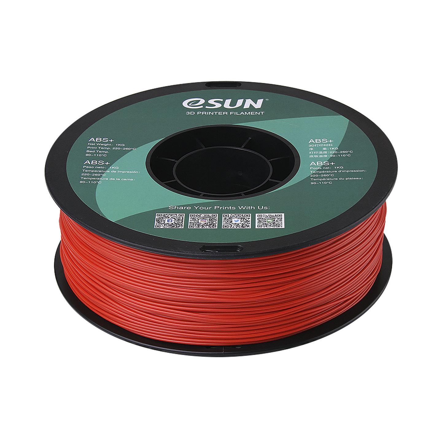 eSUN Red ABS Filament 1kg 1.75mm